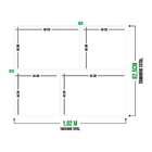 Conjunto De 4 Telas Decorativas Em Canvas Criança Com Cachorr