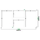 Conjunto De 4 Telas Decorativas Em Canvas Modern Art Único