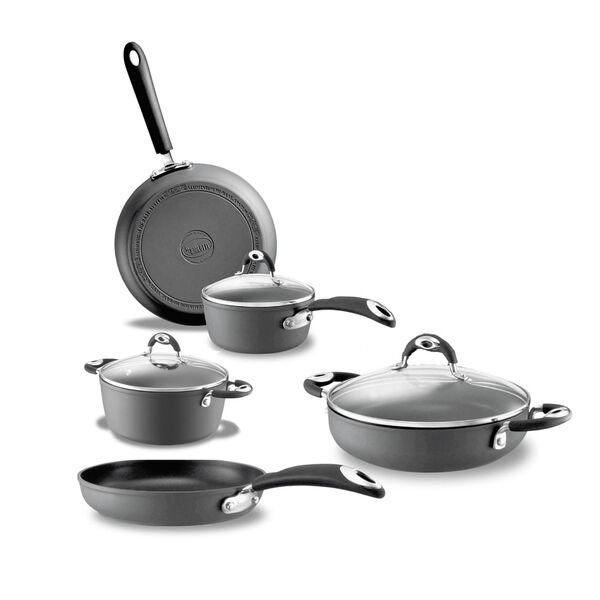 Conjunto De 5 Panelas Em Alumínio Leonardo Bialetti