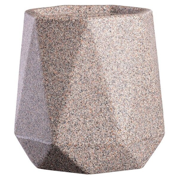 Conjunto De 5 Vasos Decorativo Para Plantas Mariana Cinza