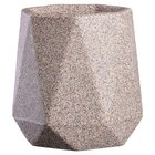 Conjunto De 5 Vasos Decorativo Para Plantas Mariana Cinza