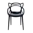 Conjunto De 6 Cadeiras Allegra Preta