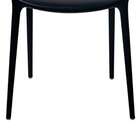 Conjunto De 6 Cadeiras Allegra Preta