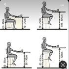 Conjunto De 6 Cadeiras Allegra Preta