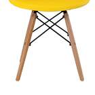 Conjunto De 6 Cadeiras Eiffel Amarela