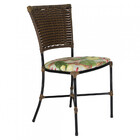 Conjunto de 6 Cadeiras para Área Externa Gramado Fibra Junco