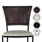 Conjunto de 6 Cadeiras para Área Externa Gramado Fibra Junco