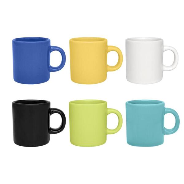 Conjunto De 6 Canecas Az4 120ml Colorida