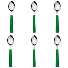 Conjunto De 6 Colheres De Mesa Verde Limão