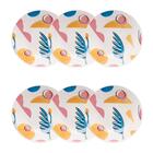 Conjunto De 6 Pratos Fundos 20,5cm Unni Matiz