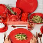 Conjunto De 6 Pratos Fundos 20,5cm Unni Red