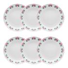 Conjunto De 6 Pratos Fundos 21cm Coup Alegoria