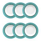 Conjunto De 6 Pratos Fundos 23,5cm Flamingo Tiara