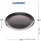 Conjunto De 6 Pratos Luminarc Diwali Raso Vidro Temperado