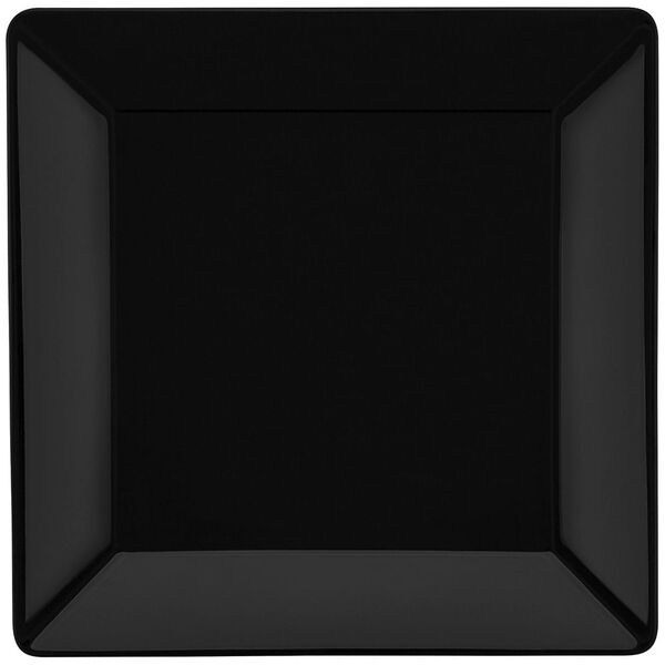 Conjunto De 6 Pratos Rasos 26 5x26 5cm Quartier Black