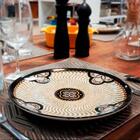 Conjunto De 6 Pratos Rasos 26 Cm Unni Mediterrâneo - Oxford