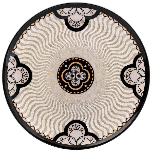 Conjunto De 6 Pratos Rasos 26 Cm Unni Mediterrâneo - Oxford