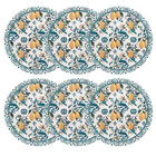 Conjunto De 6 Pratos Rasos 26cm Oxford Unni Siciliano