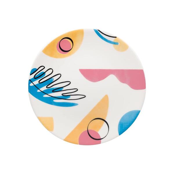 Conjunto De 6 Pratos Sobremesa 19cm Unni Matiz