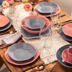 Conjunto De 6 Pratos Sobremesa 21,5 Cm Ryo Granito