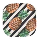 Conjunto De 6 Pratos Summer 20x20cm Abacaxi