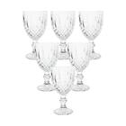 Conjunto De 6 Taças Barroco Transparente 350ml - Casambiente