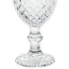 Conjunto De 6 Taças Barroco Transparente 350ml - Casambiente