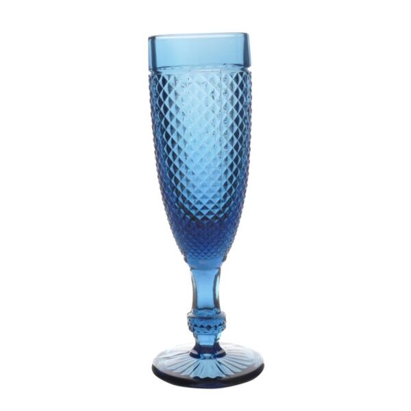 Conjunto De 6 Taças Bico De Jaca - Azul