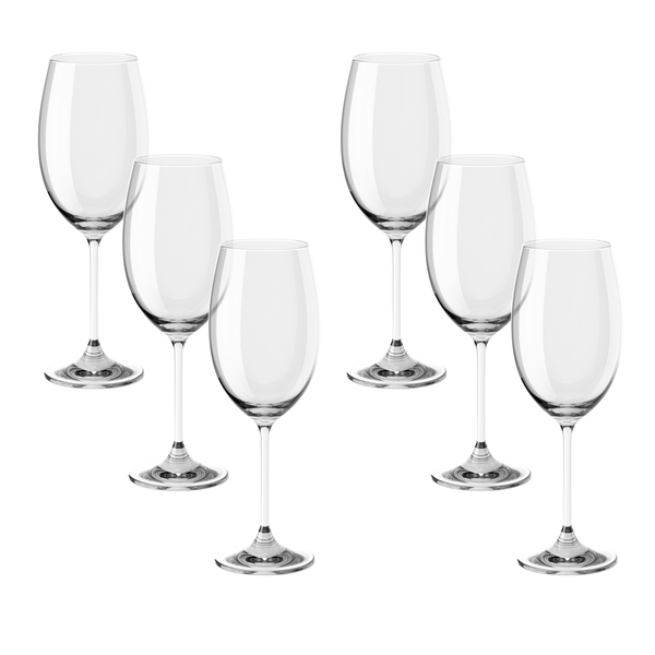 Conjunto De 6 Taças Para Vinho Branco Fizzy 350ml - Haus Conc