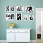 Conjunto De 8 Quadros 69301-kapos - Branco