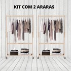 Conjunto De Araras  Para Mostruario   De Roupa  Decorativa
