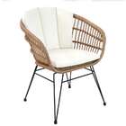 Conjunto De Área Externa Darian Natural E Bege