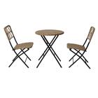 Conjunto De Área Externa Maui Natural E Preto