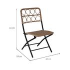 Conjunto De Área Externa Maui Natural E Preto