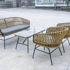 Conjunto De Àrea Externa Portofino Com 1 Sofá, 2 Poltronas 1