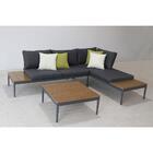 Conjunto De Área Externa San Pietro Cinza E Natural