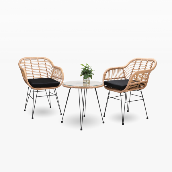 Conjunto De Área Externa Sky Com 2 Cadeiras, 1 Mesa