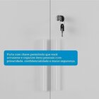 Conjunto De Armário Multiuso 2 Peças 100% Mdf Prisma Espresso