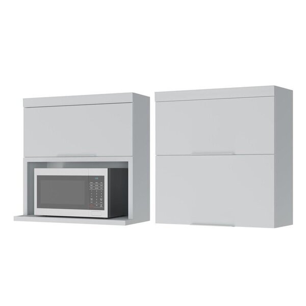 Conjunto De Armários Aéreos Para Cozinha Branco