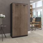 Conjunto De Armarios Attack Castanho Preto