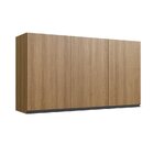 Conjunto De Armários De Cozinha Modulado Mogno Montana Com Gr