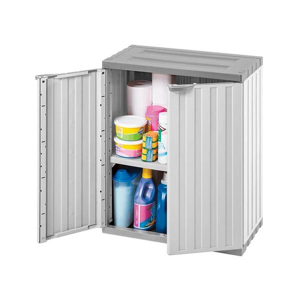 Conjunto De Armários Multiuso Médio Plástico Leve Rimax