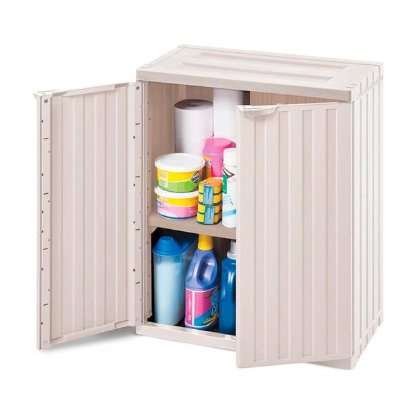 Conjunto De Armários Multiuso Médio Plástico Leve Rimax