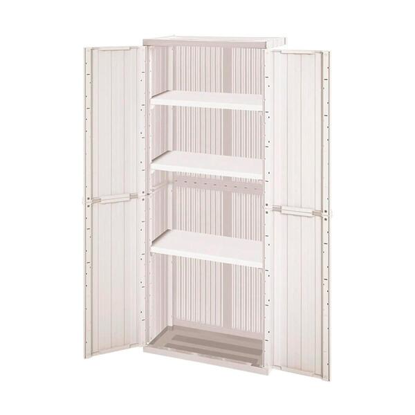 Conjunto De Armários Multiuso Plástico Leve Rimax