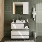 Conjunto De Armarios Para Banheiro Com Espelheira Bn11 Tecno