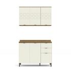 Conjunto De Armários Para Cozinha 1 20mt 03pc Linha Lótus Cj4