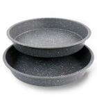 Conjunto De Assadeiras Com 6 Peças Antiaderente Greystone - O