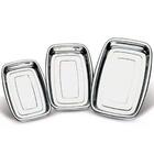 Conjunto De Assadeiras Retangular Jogo Aço Inoxidável Formas