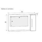 Conjunto De Balcão E Espelheira Para Banheiro Akira  Móveis P