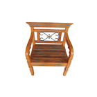 Conjunto De Bancos Emma Em Madeira De Demolição - Cód 2505